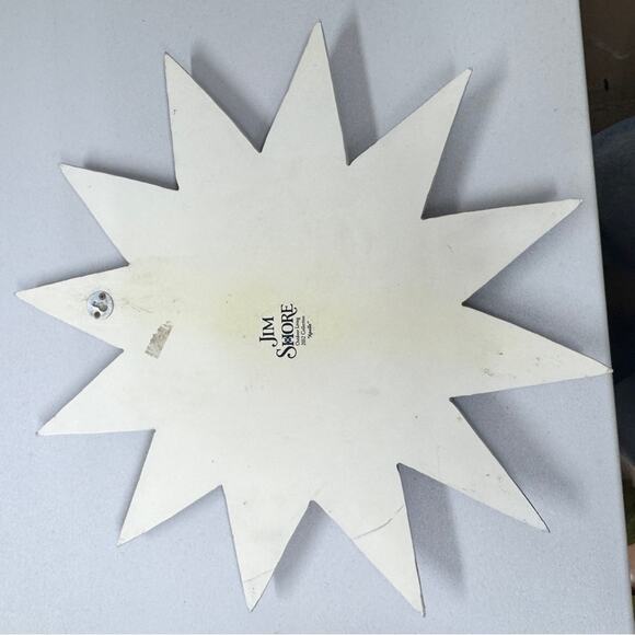 Jim Shore 2012 Outdoor Collection Apollo Sun Wall Hanging Garden Decor Pastel - Picture 5 of 8